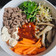 Cooksnap dari amaliani pradipta untuk resep Bibimbap (Nasi Campur Daging Dan Sayuran)