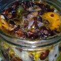 El cooksnap de Maria Elizabeth Roda cuando hizo Porotos colorados en escabeche.