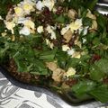 El cooksnap de Patricia La Fuente cuando hizo Ensalada de Lentejas con Rúcula y Champiñones Salteados.