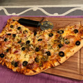 El cooksnap de Lesttat cuando hizo Pizza estilo Domino's en Monsieur Cuisine.