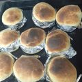 El cooksnap de paula cuando hizo Pan para Hamburguesas.