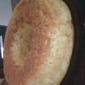 El cooksnap de Cristian Valdez cuando hizo Budín de pan c/ pasas de uva.