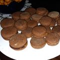 El cooksnap de Valeria Martinez cuando hizo Alfajores de chocolate fáciles y económicos.
