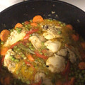 El cooksnap de Claudia Andrea López Ovalle cuando hizo Pollo Arvejado.