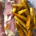 El cooksnap de Milagros Gómez cuando hizo Zuchini a la pizza, con papas rústicas bien sanas!! 👌.