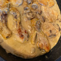 El cooksnap de Charles cuando hizo Pechugas de pollo al cava.