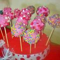 El cooksnap de LuciCocina cuando hizo Cake Pops Minnie.