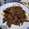 Cooksnap dari Sarita Larasati untuk resep Beef teppanyaki