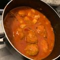 El cooksnap de Raquel Serrano cuando hizo Albóndigas en salsa de tomate 🥫.