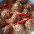 Cooksnap dari Oenny Zhou untuk resep Bola2 daging pedas