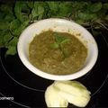  Chef Richa pathak. का कुकस्नैप जब उन्होंने धनिया पुदीना अमिया की चटनी (dhaniya pudina amiya ki chutney recipe in Hindi) बनाया था।