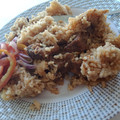Wanjiku Lucia's cooksnap of when they made Mutton Pilau#Arabic contest.