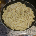 El cooksnap de Jose Calvo cuando hizo Macarrones cremosos con atún y cebolla.