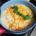 El cooksnap de Alma cecilia Reyes Lozoya cuando hizo Arroz blanco con zanahoria rallada.
