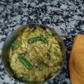 Keya Mandal's cooksnap of when they made আলু ঝিঙে পোস্ত (aloo jhinge posto recipe in Bengali).