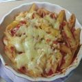 童曉同 的 【親子共廚】焗烤未來肉蕃茄斜管麵 cooksnap