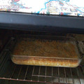 El cooksnap de Ana cuando hizo Knafeh de queso. Postre sirio con queso.