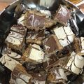 Zoë Victoria's cooksnap of when they made Millionaire Shortbread Flapjacks.