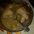 El cooksnap de Ivan Clemente cuando hizo Muslos de pollo al horno al romero y limón.