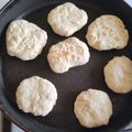 El cooksnap de Noelia Gomez cuando hizo Pan rápido sin levadura en sartén.