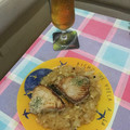 El cooksnap de Marta cuando hizo Lomo de atún fresco plancha con salsa de cebolla caramelizada y pimientos asados.