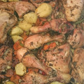 El cooksnap de Patricia Pecoraro cuando hizo Presas de pollo al horno.