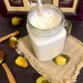 صورة من 🌻Sama.Khaled🌻، شاركها بعد تجربة وصفة سموثي التمر والموز صحي ولذييذ 😋🥛🍌