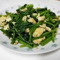 愛妮塔 的 菠菜炒蛋 cooksnap