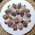 El cooksnap de Regina Hernandez cuando hizo Fresas chocolatosas.