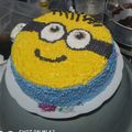 Cooksnap dari Nsulastri untuk resep Birthday Cake thema Minion