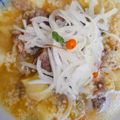 El cooksnap de Carmen Capella cuando hizo Sopa de Res con Arroz y Verduras 👍🇵🇪.