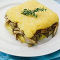 Cooksnap de Aline Mackevicius Martins quando cozinhou Escondidinho de Shimeji.