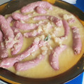 El cooksnap de klariss cuando hizo Salchichas al vino blanco (Thermomix).