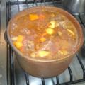 El cooksnap de Norali cuando hizo Carbonada de carne.