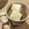 El cooksnap de Claudia Valdés cuando hizo Chocolate caliente con canela.