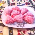 صورة من لمسات حورية من كوكباد، شاركها بعد تجربة وصفة حلوى بجوز الهند 🥥🥥🥥