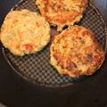 El cooksnap de Tere cuando hizo Hamburguesas de quinoa con verduras.