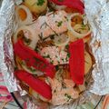 El cooksnap de Maxi Vazquez cuando hizo Salmón con vegetales saludable y sin olor en la cocina!.