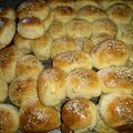 El cooksnap de Marcela Castiglione cuando hizo Pancitos Chips (pan de viena).
