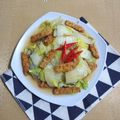 Cooksnap dari Vay Kitchen untuk resep 17. Tumis Sawi Putih + Tempe