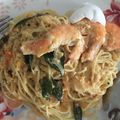 Cooksnap Rasheeqa Bahida semasa beliau membuat Pasta Telur Masin #PhopbyLiniMohd #Task3.
