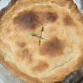 El cooksnap de Alvaro Ferraro cuando hizo Pie de manzana (tarta de manzana).