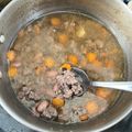 Cooksnap dari Zahra Rubena P untuk resep Sup Kacang Merah Daging Sapi / Brenebon