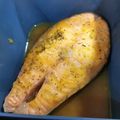 El cooksnap de Ana cuando hizo Salmón a la naranja en microondas - 8 minutos.