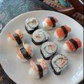 Cooksnap dari mahmudah untuk resep Salmon Nigiri Sushi
