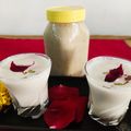 Shama Mangale's cooksnap of when they made होममेड थंडाई.