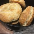 El cooksnap de Victoria Sahar cuando hizo Pan casero con polvo de hornear.