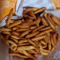 El cooksnap de Naty cuando hizo Palitos salados caseros.