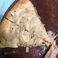 El cooksnap de JuniorCook cuando hizo Pizza fugazzeta rellena.