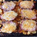El cooksnap de Jesus Cuñado Fernandez cuando hizo Chuletas de Sajonia al horno.